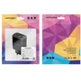 Nanocable Cargador de Pared 30W USB-C PD + USB-A QC Negro
